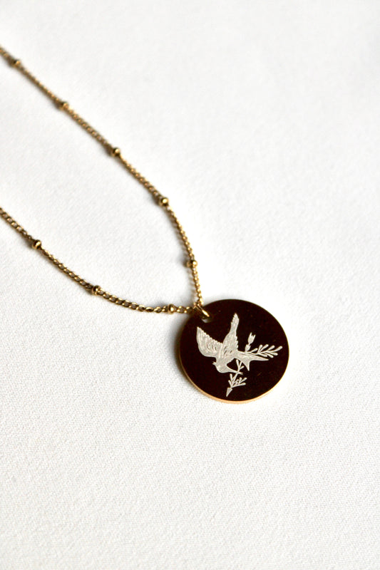 Collier pendentif HUNGER GAMES Les Bijoux De Claclou