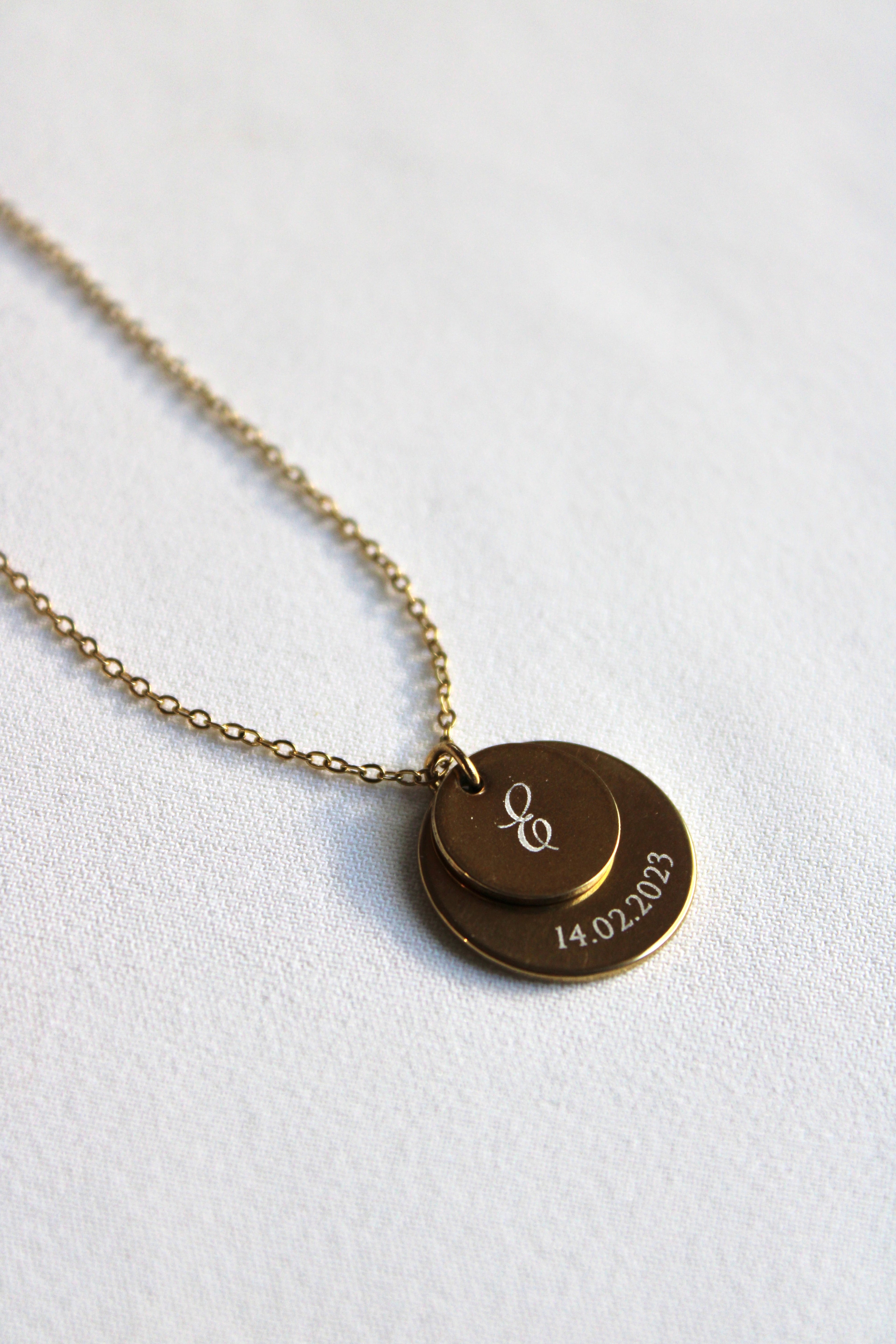 Collier gravé AIMANTE Les Bijoux De Claclou