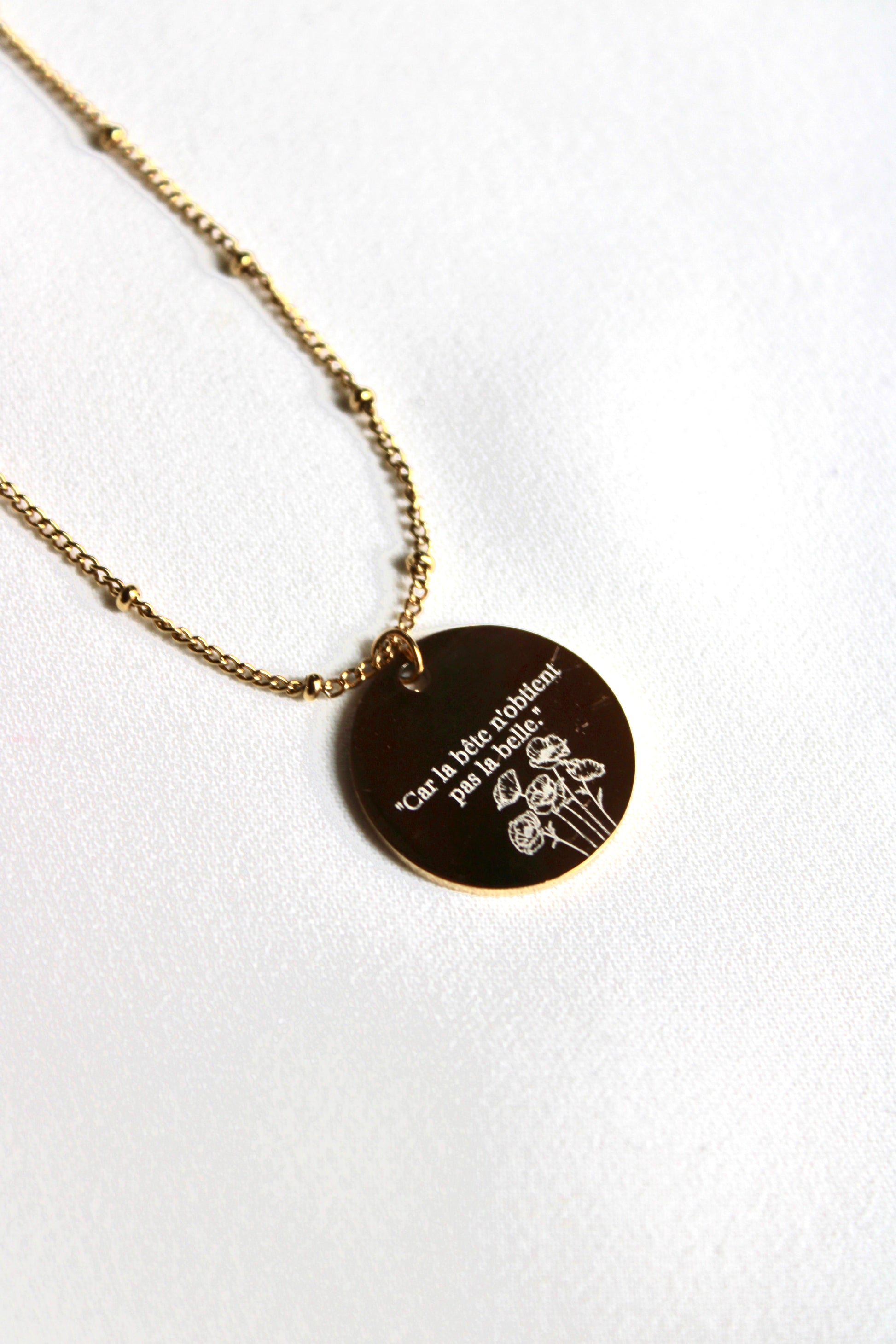 Collier pendentif RECKLESS Les Bijoux De Claclou